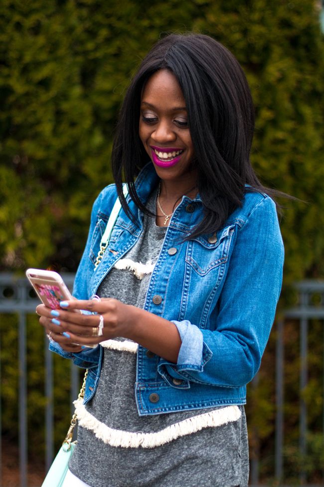 dc fashion blogger, denim jacket, spring outfit ideas