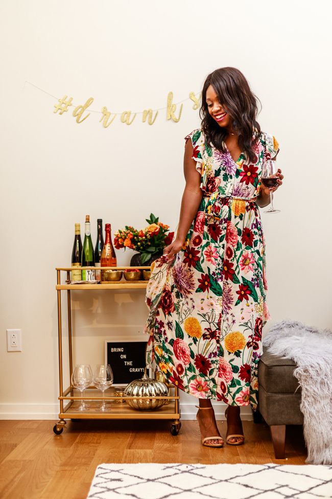 Dressy Thanksgiving Outfit Idea - Two Thanksgiving Outfit Ideas by Washington DC fashion blogger Alicia Tenise