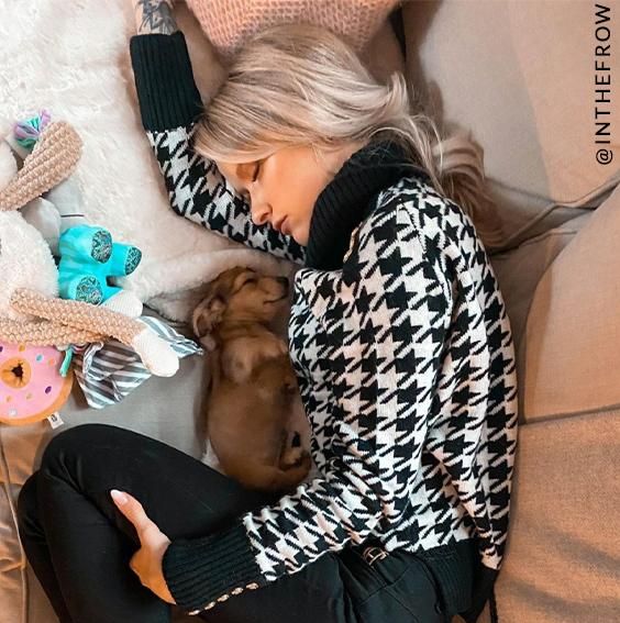 Dog Snuggles with In The Flow