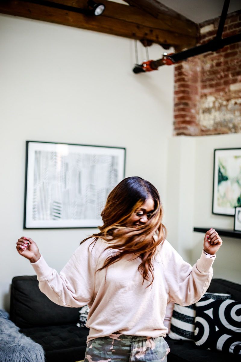 Aerie Raw Cut City Sweatshirt - Workaholic Symptoms by popular Washington DC lifestyle blogger Alicia Tenise
