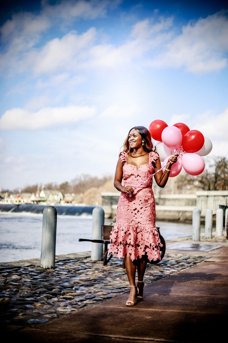 Blogger Balloon Photo Shoot