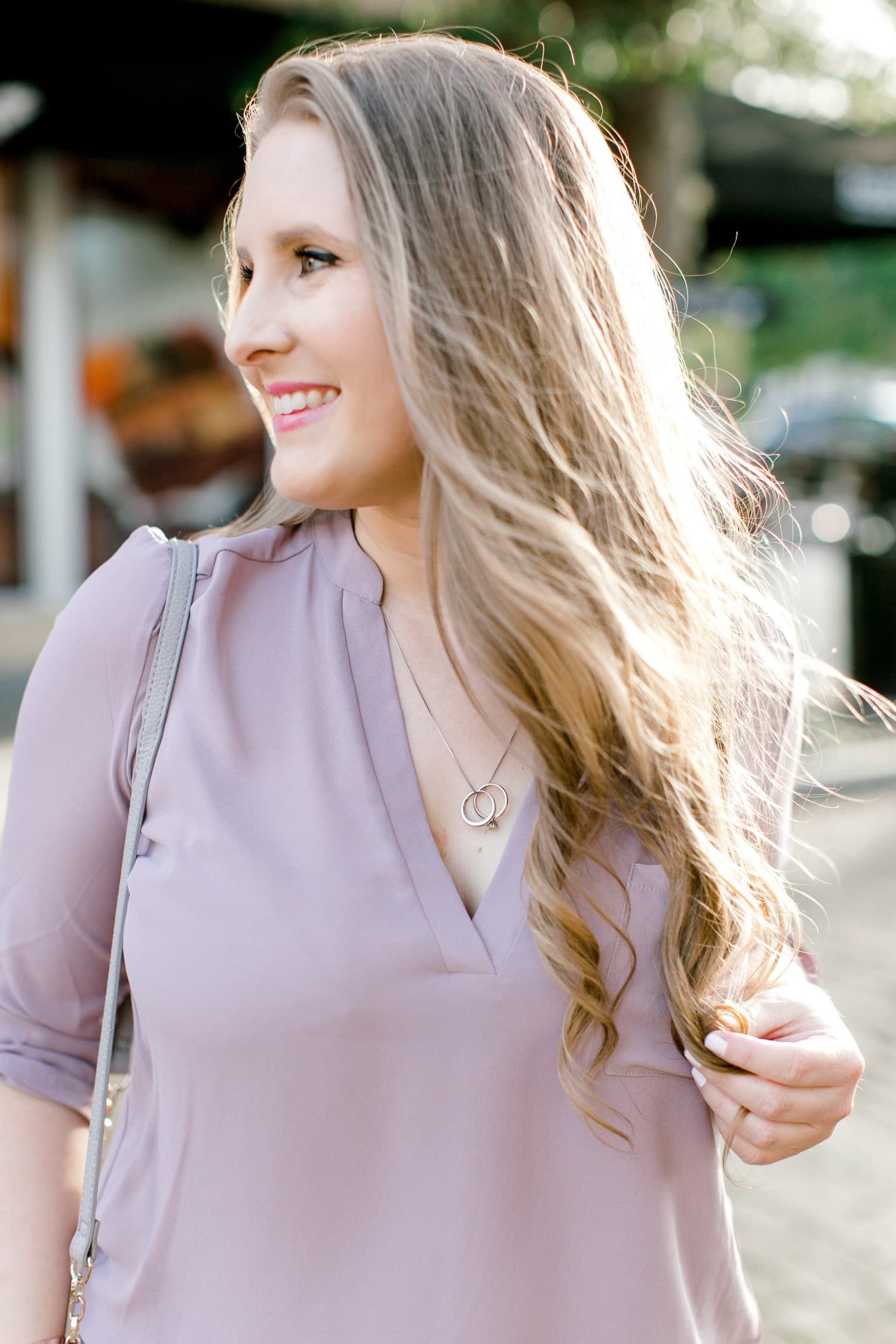 self-care tips for new moms | hair mask | hydrating hair mask | Ashley Brooke Nicholas | dirty blonde hair