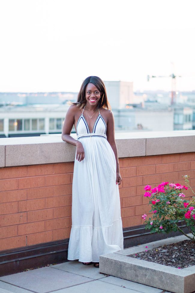 free people love shakin' maxi, dc blogger