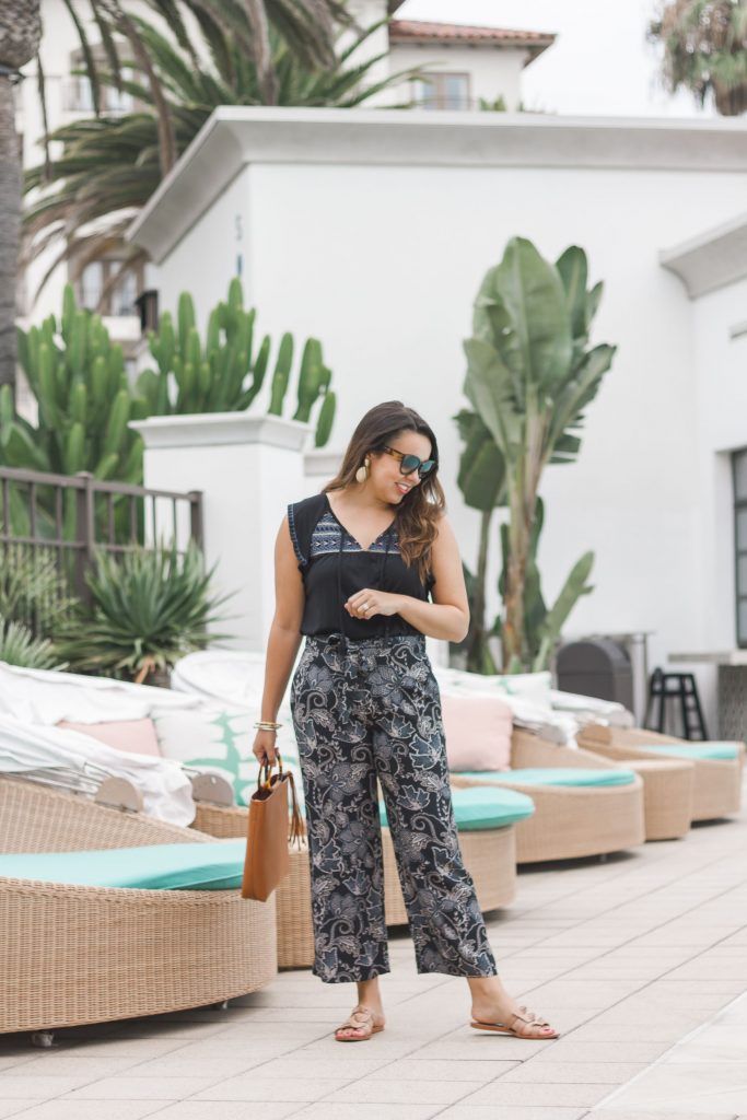 how to style printed pants | Adored by Alex