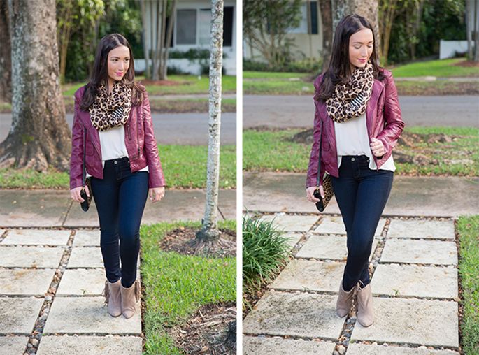 thefashionistasdiary+chichwish+miamiblogger+leatherjacket+leather+burgundy+leopard