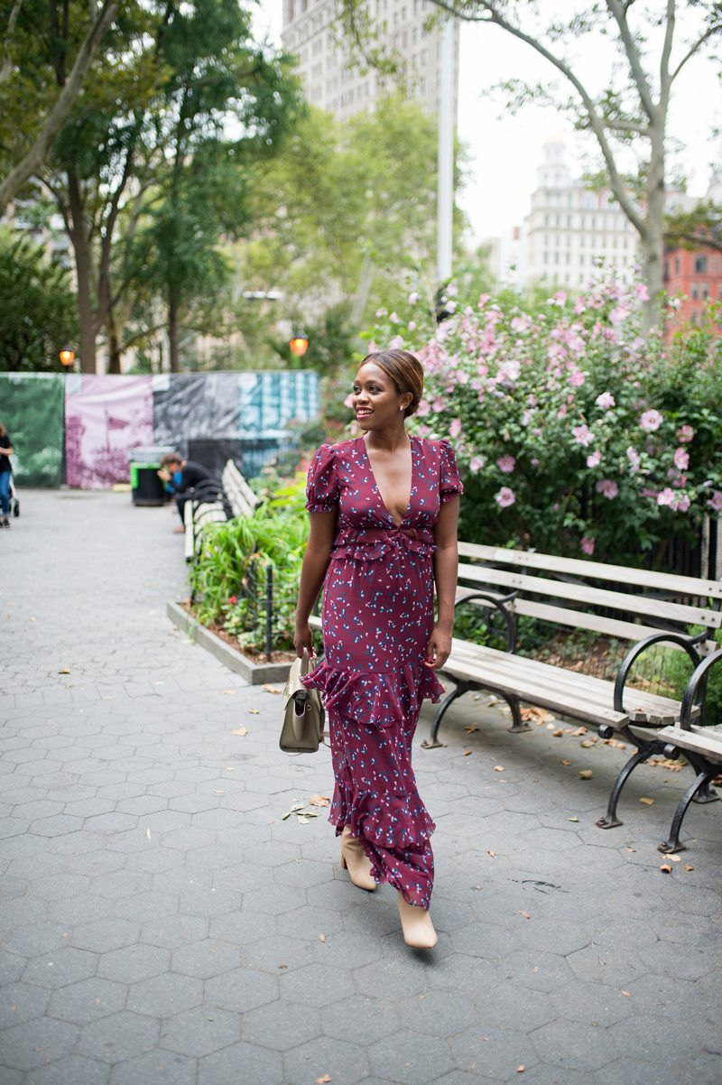 WAYF Lavina Cutout Maxi Dress | My Go-To Fall Date Night Dress from Shopbop featured by popular Virginia fashion blogger Alicia Tenise