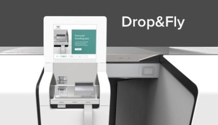 Een snelle en efficiënte bagage drop-off