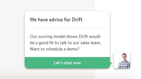 Live-chat van Drift