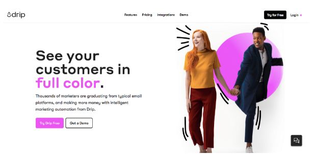 Drip vernieuwde website