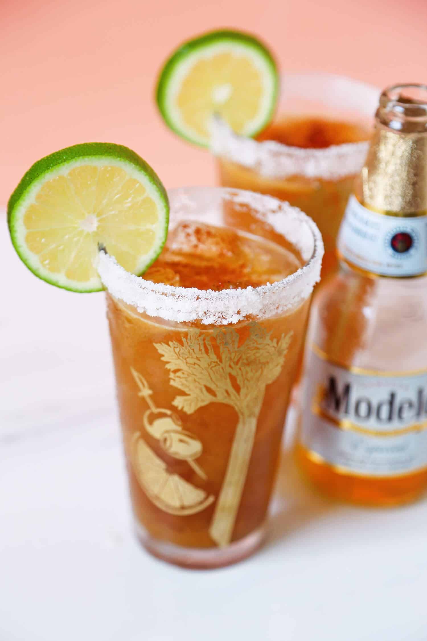 Spicy Mango Michelada