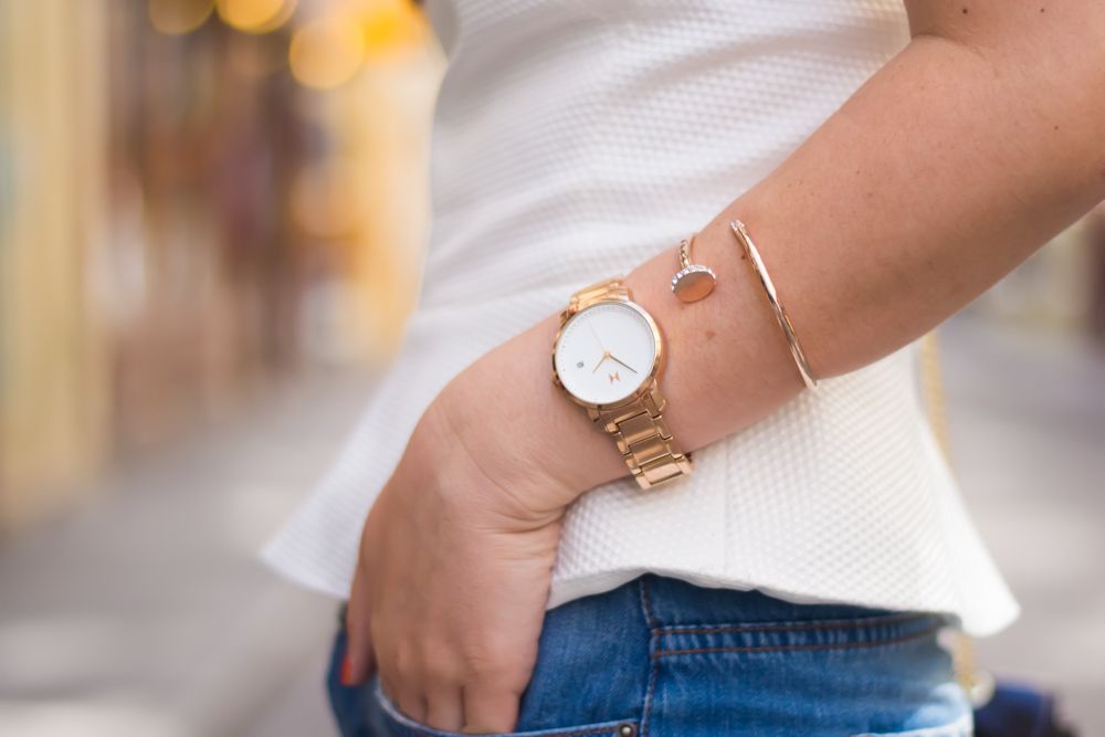Gold watch