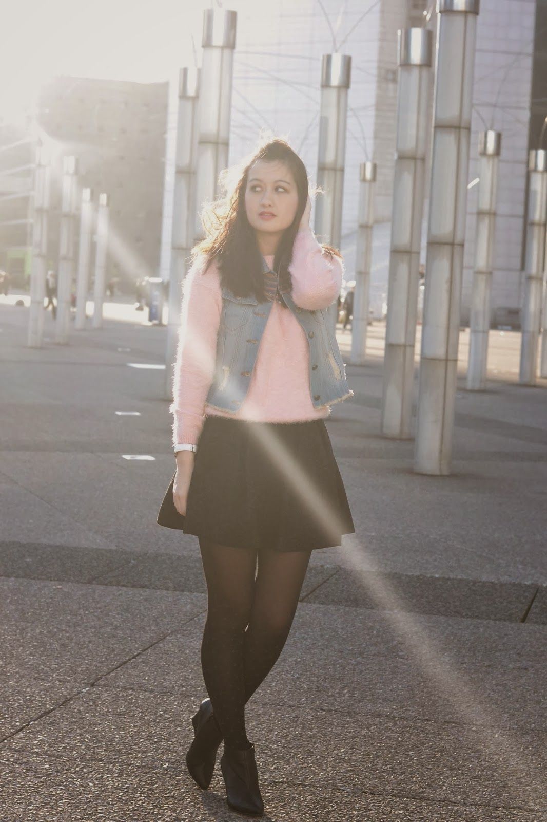 How to wear fluffy jumper trends