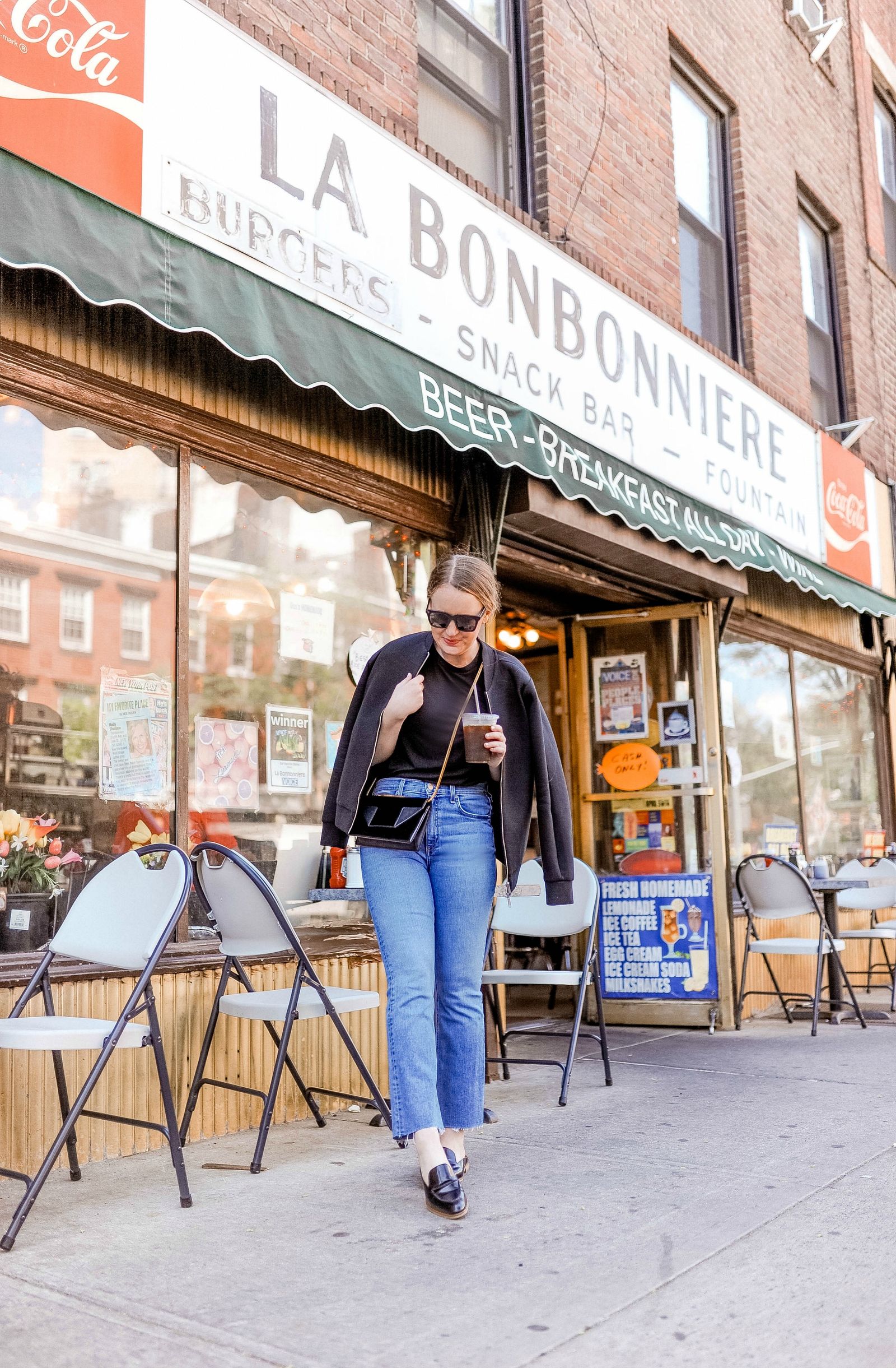 Madewell Bodysuit with Rag & Bone high rise jeans on Meghan Donovan of wit & whimsy