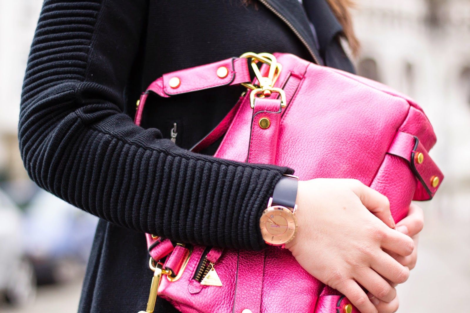 Pink bags