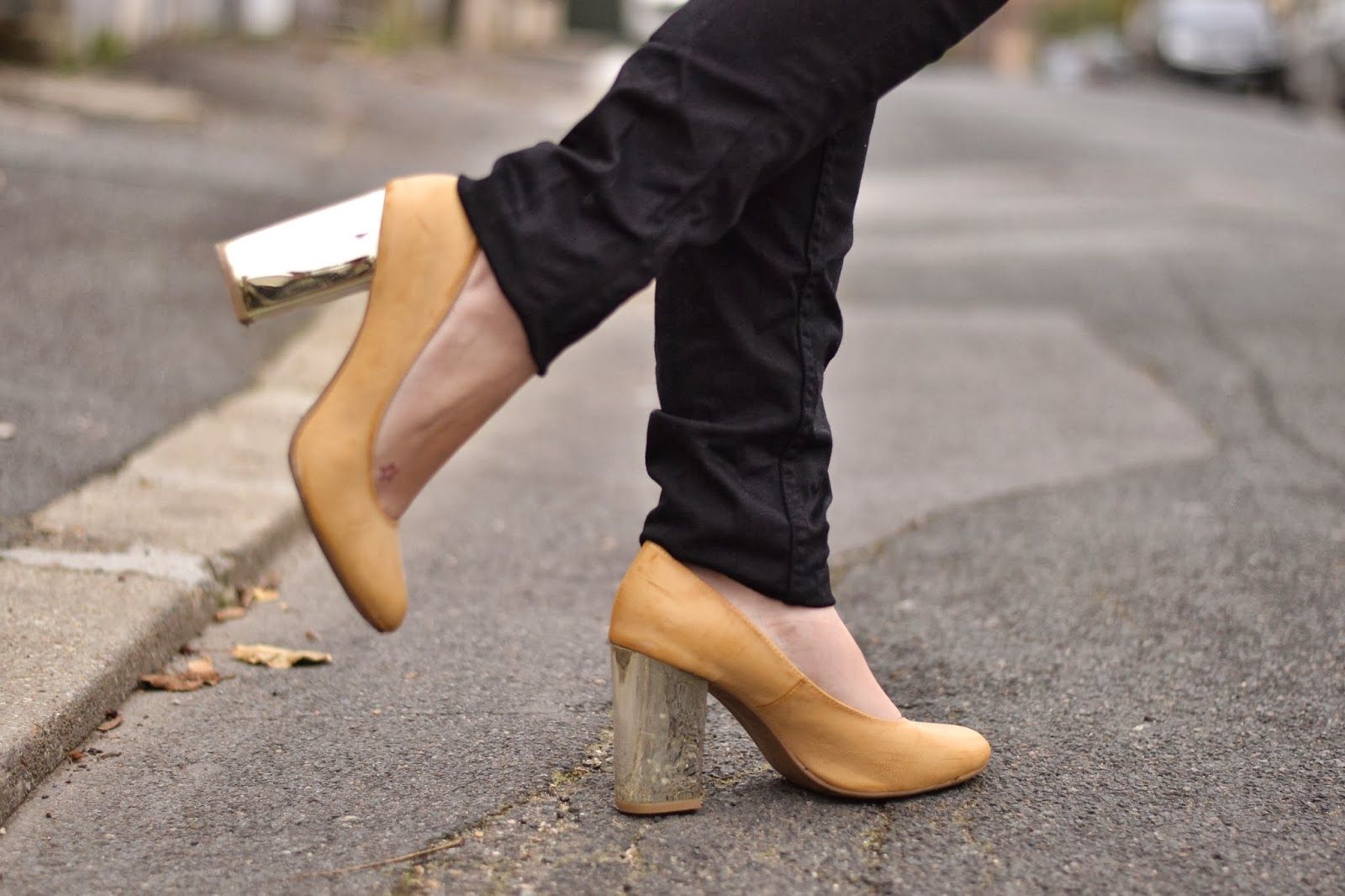 Gold Shoes