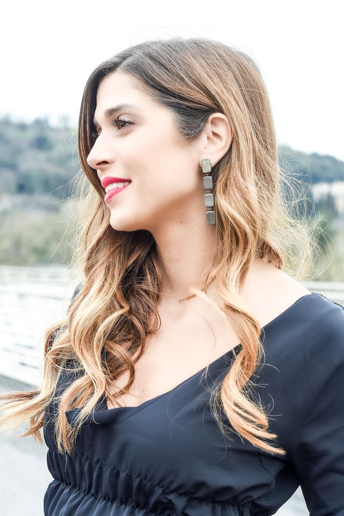 Vestitino nero con cintura western
