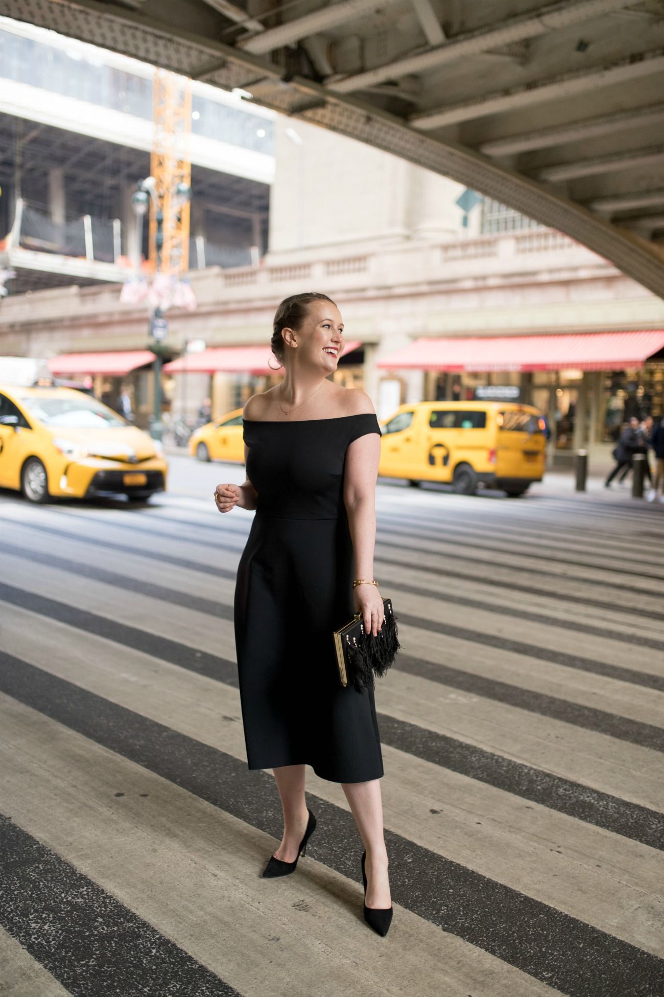 Little Black Dress at Grand Central Station I wit & whimsy