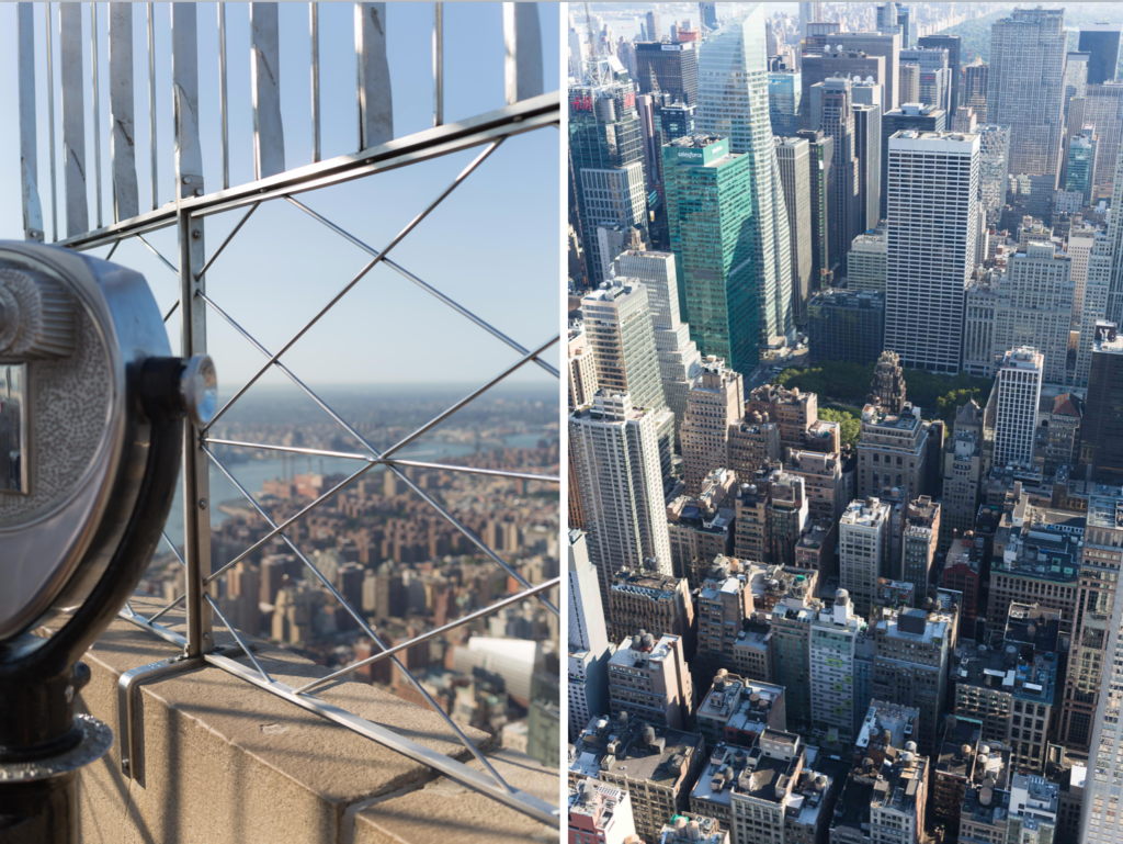Atop the Empire State Building
