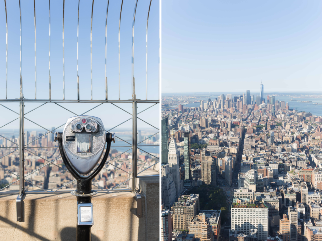 Atop the Empire State Building