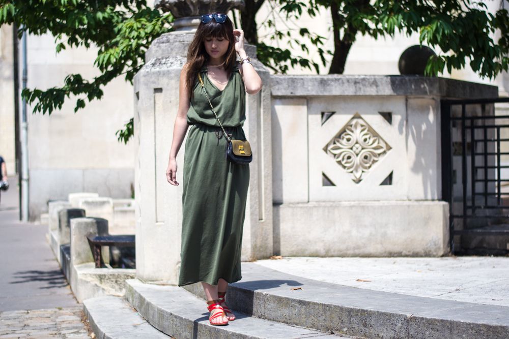 Paris streetstye, summer dress, look, womenswear blogger, meet me in paree
