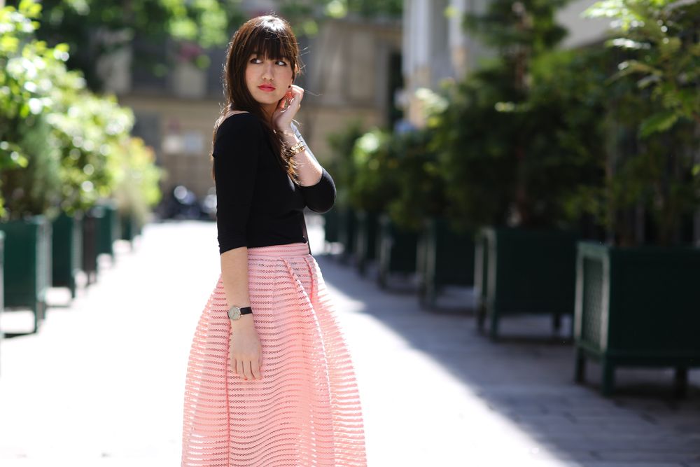 Parisian fashion blogger