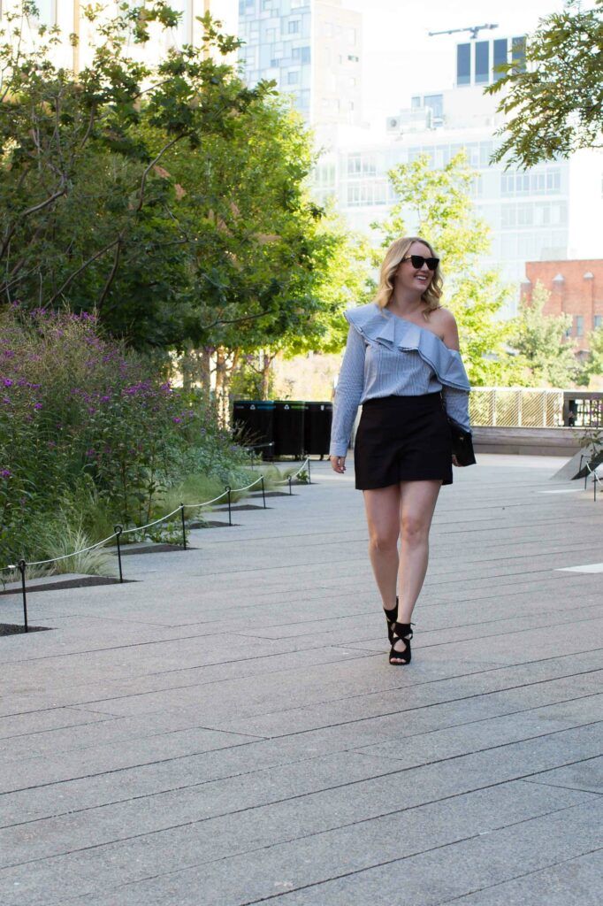 One Shoulder Top + Shorts I wit & whimsy