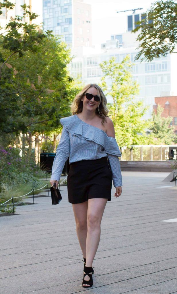 One Shoulder Top + Shorts I wit & whimsy