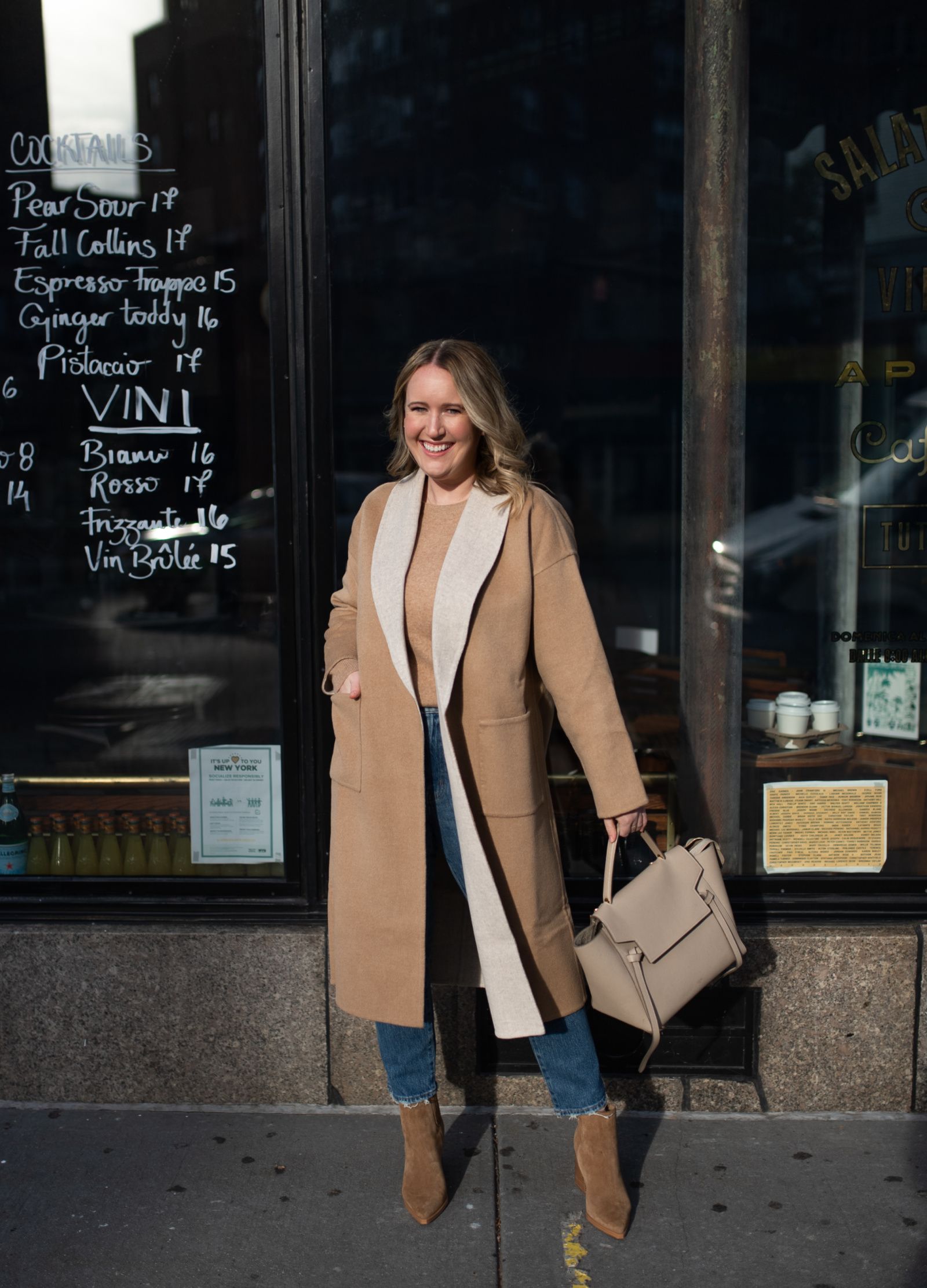 Classic Camel Coat I wit & whimsy