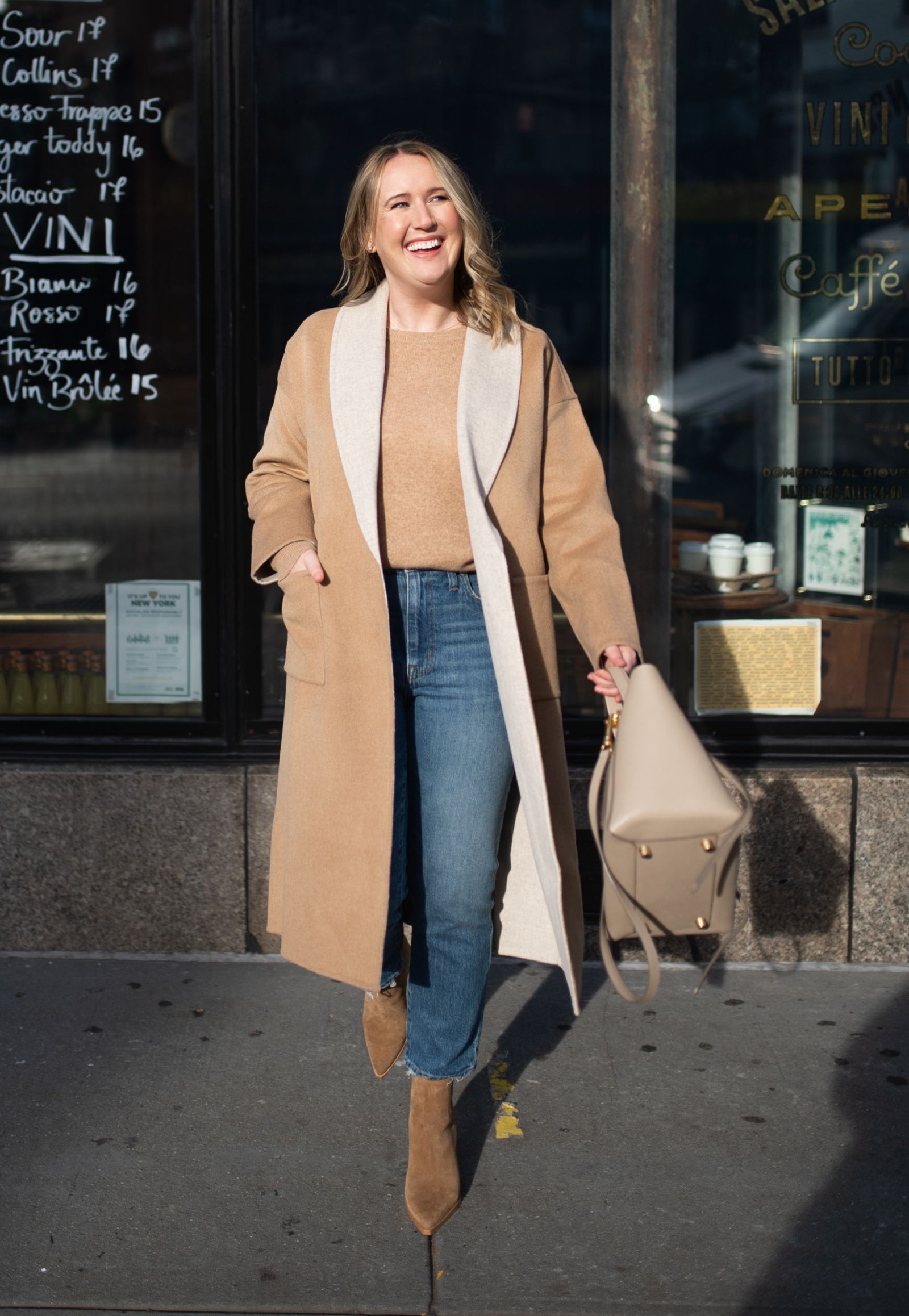 Classic Camel Coat I wit & whimsy