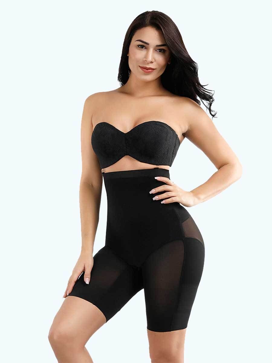 Loverbeauty Crotchless Booty Lifting Cross Body Shaper