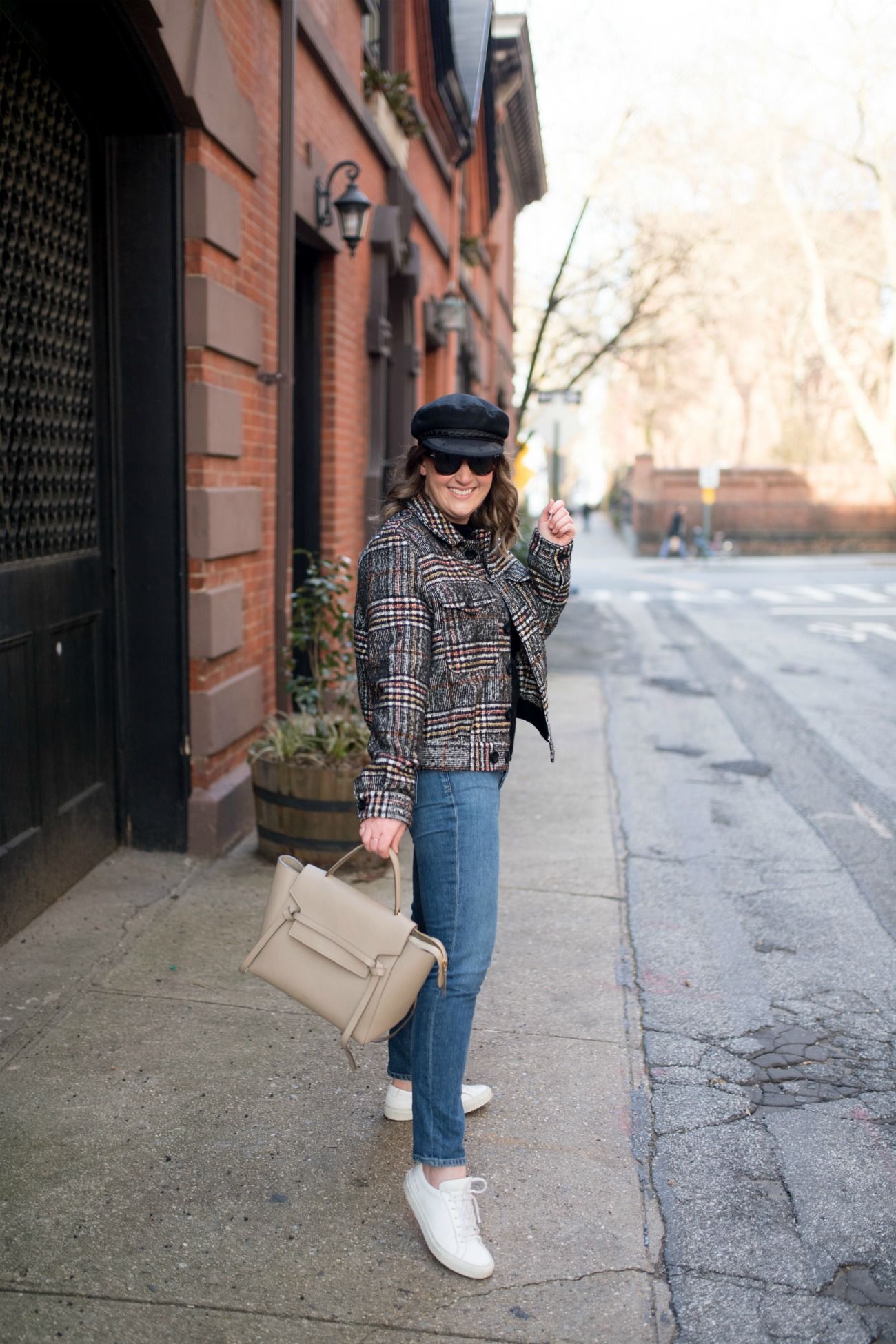 Plaid Cropped Jacket I wit & whimsy