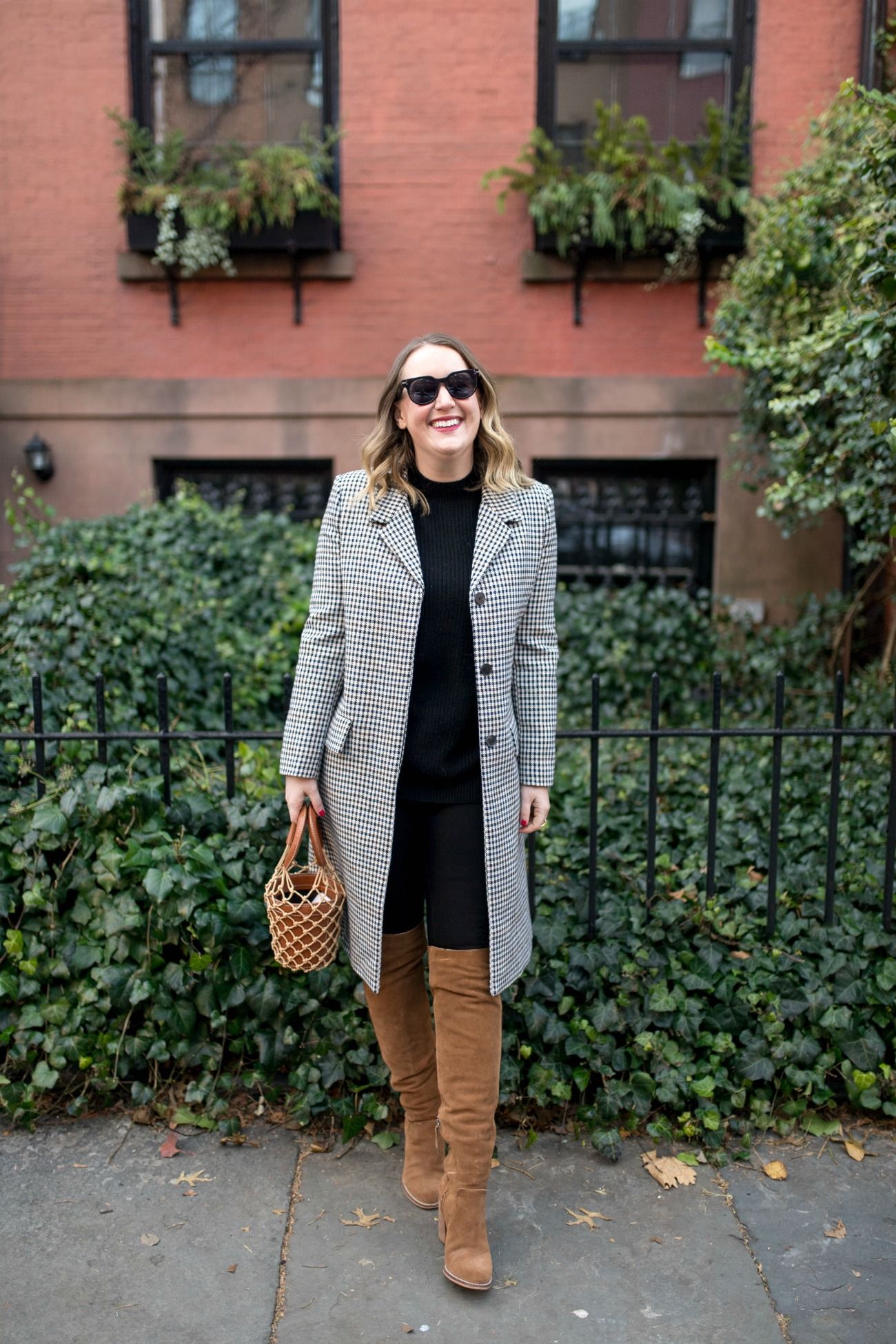 Houndstooth Coat I wit & whimsy