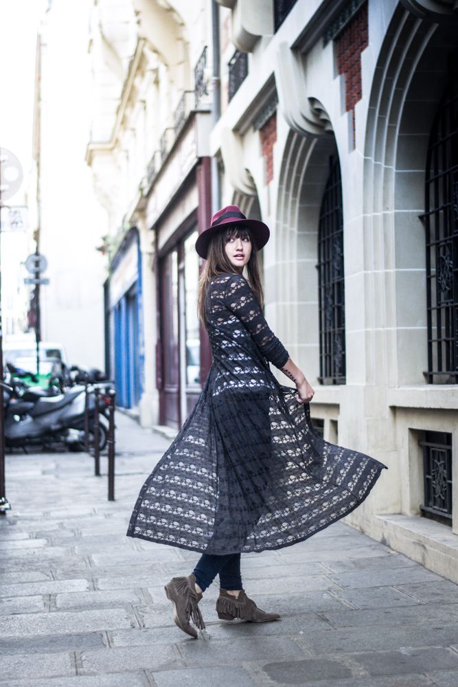 Chic, Blogger, Paris, Streetstyle, Look, Fashion, Hat Style