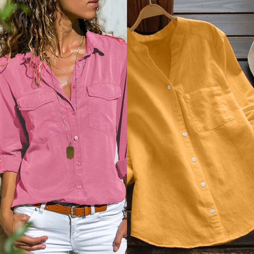 camisa colorida
