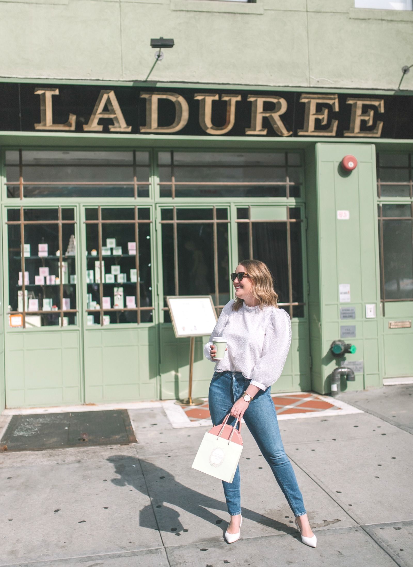 Meghan Donovan at NYC's Laduree I wit & whimsy