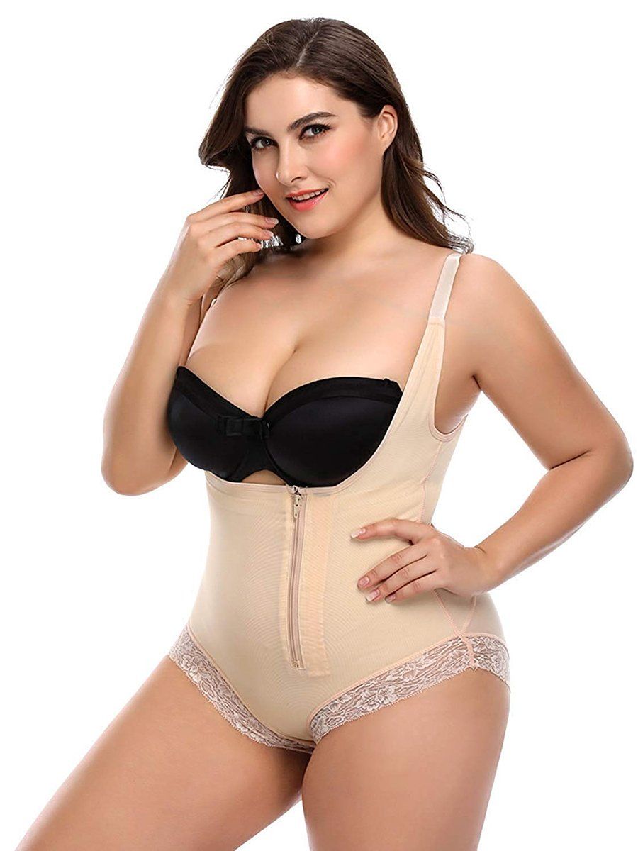 Plus Size Waist Slimming Butt Lifter Underbust Body Shaper