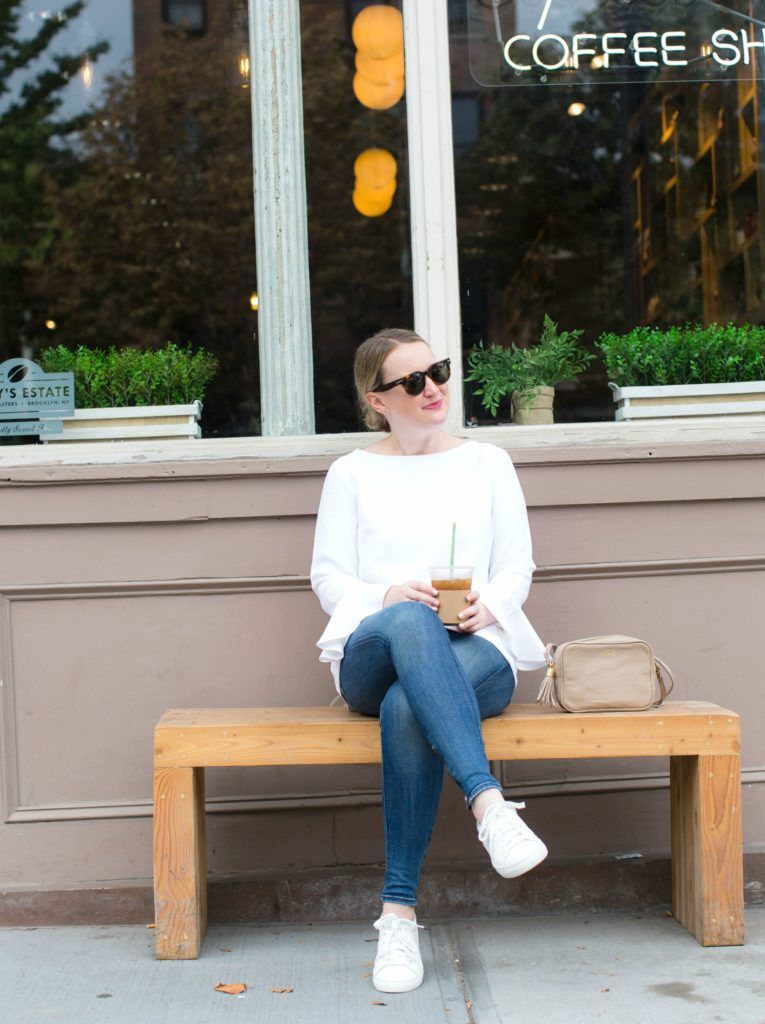 Meghan Donovan of wit & whimsy wears The White Company