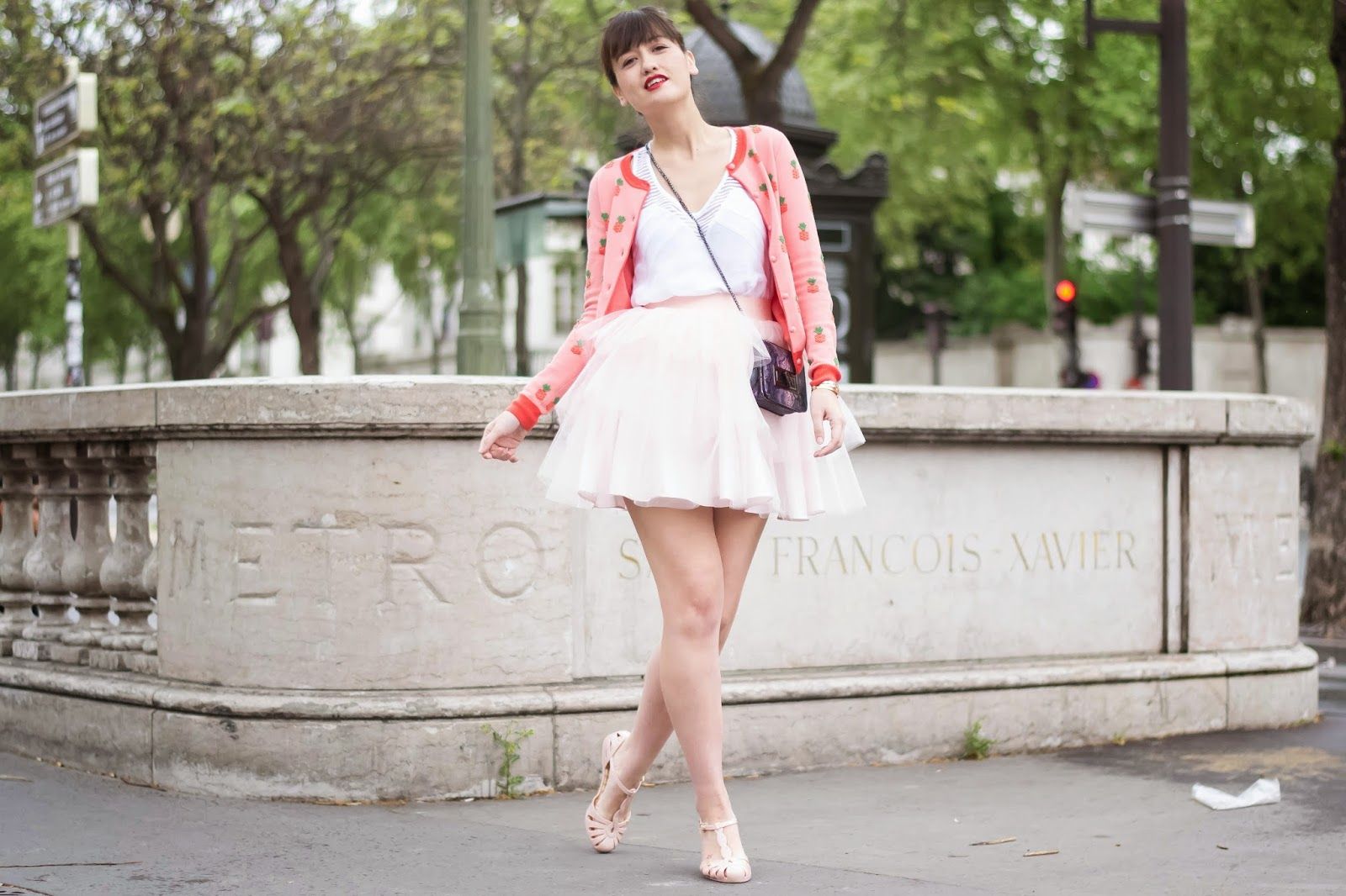 Parisian fashion blogger