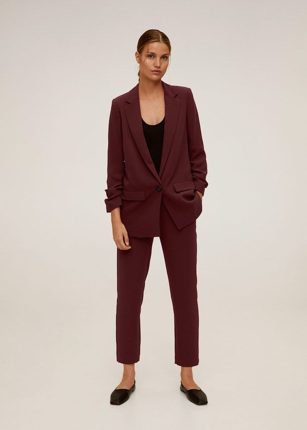 Crepe blazer