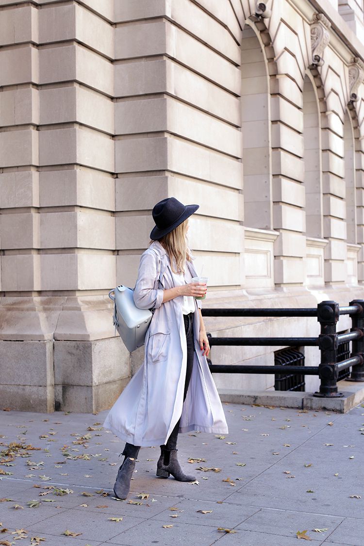 Fall Style: Trench and Marc Fisher Ankle Boots