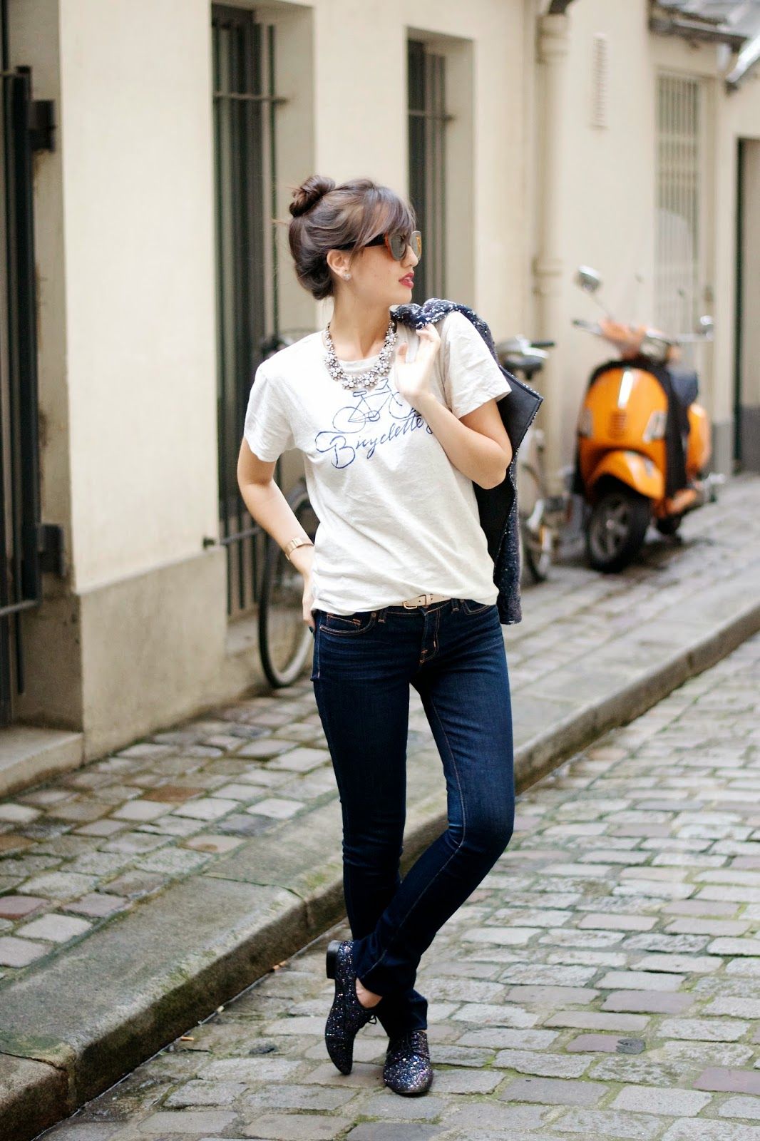 Dressed down look