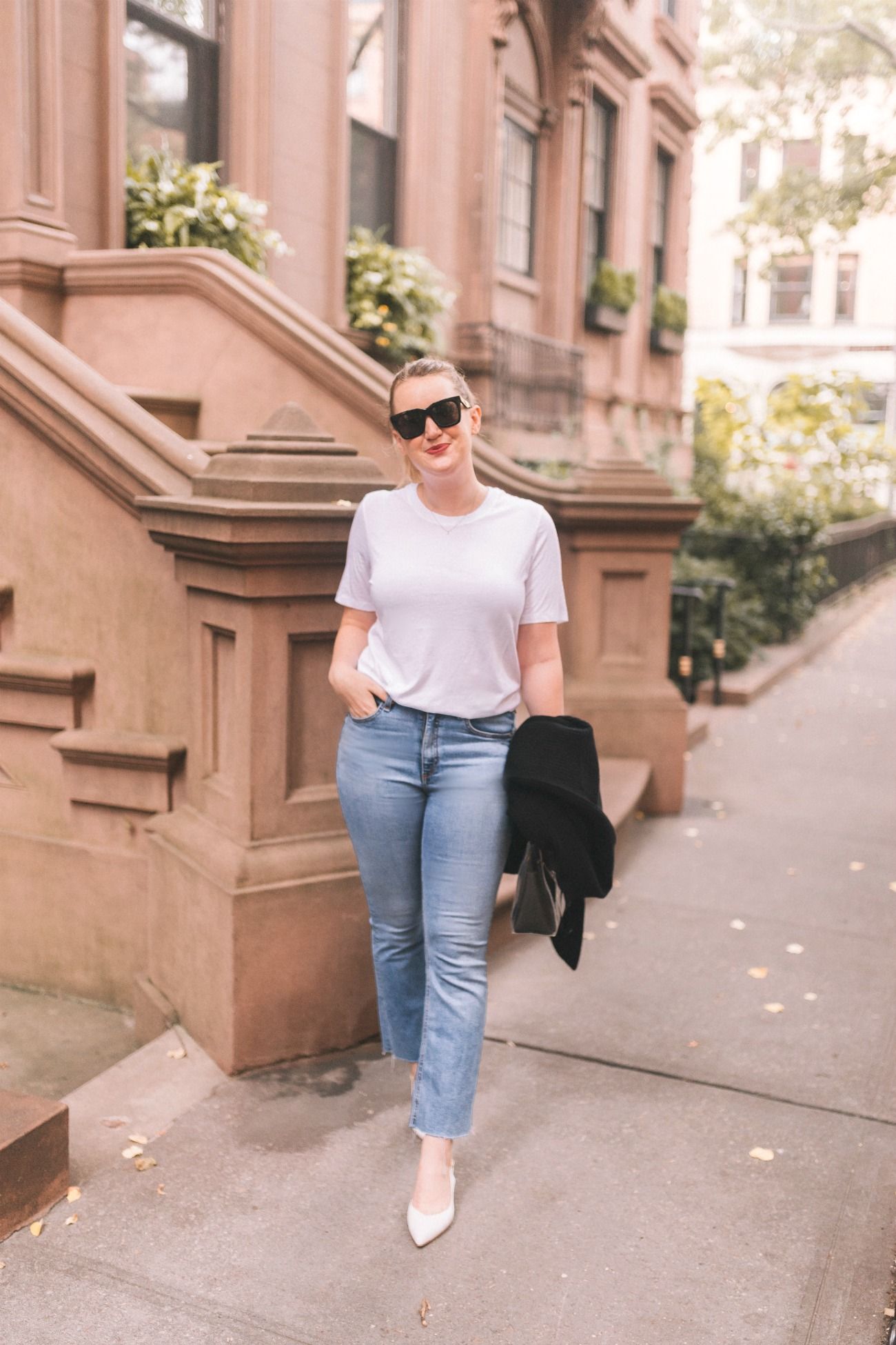 Jeans + White T-shirt I wit & whimsy