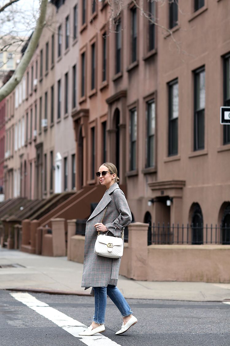 Gucci White Bag, Spring Street Style, Helena of Brooklyn Blonde