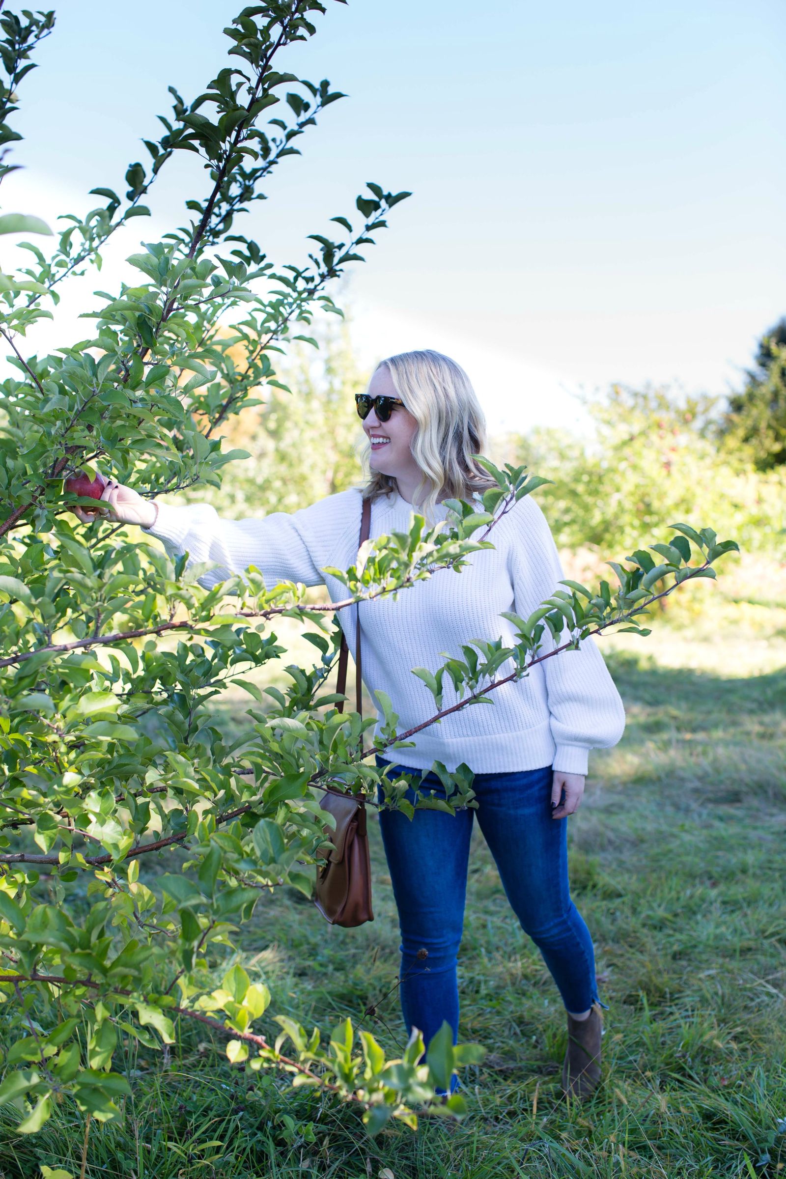 Easy + Cute Fall look on Meghan Donovan