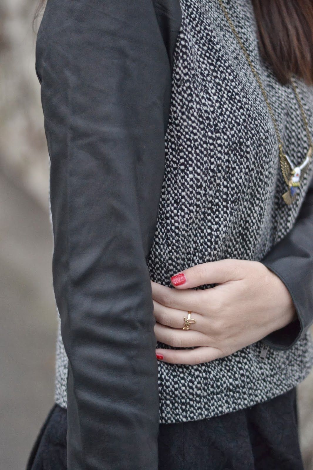 Leather sleeves