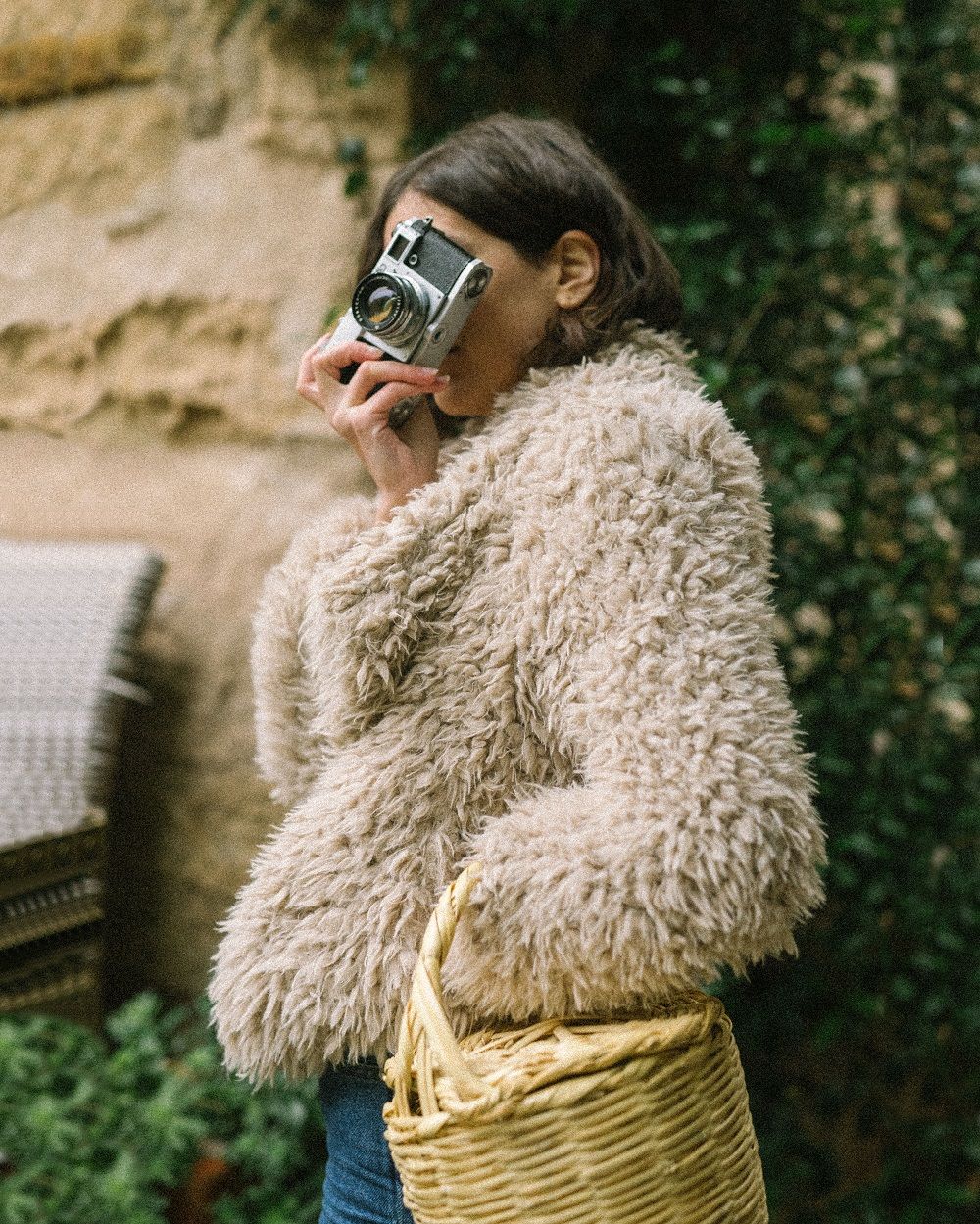 The best fluffy coat to wear all winter long