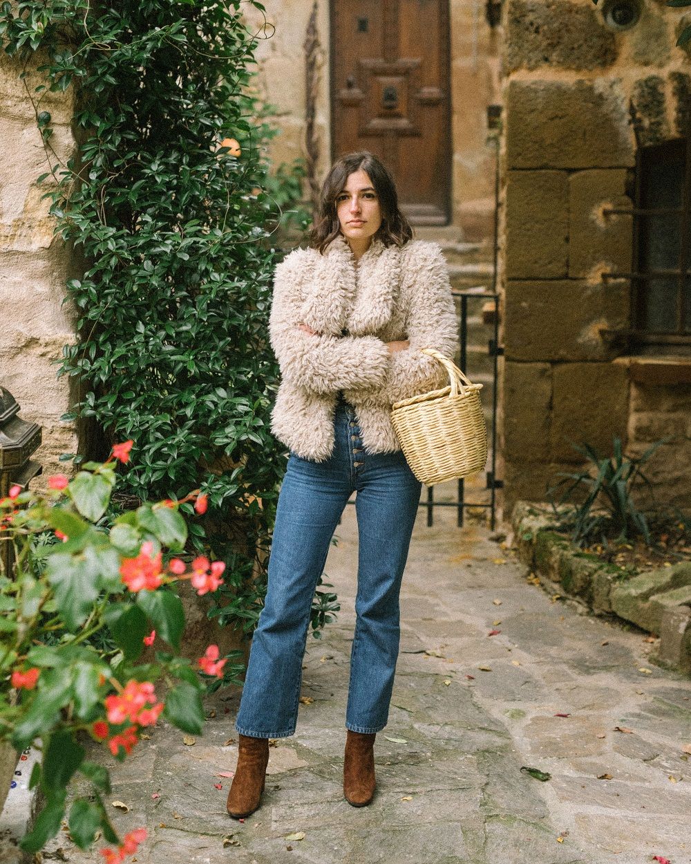 The best fluffy coat to wear all winter long