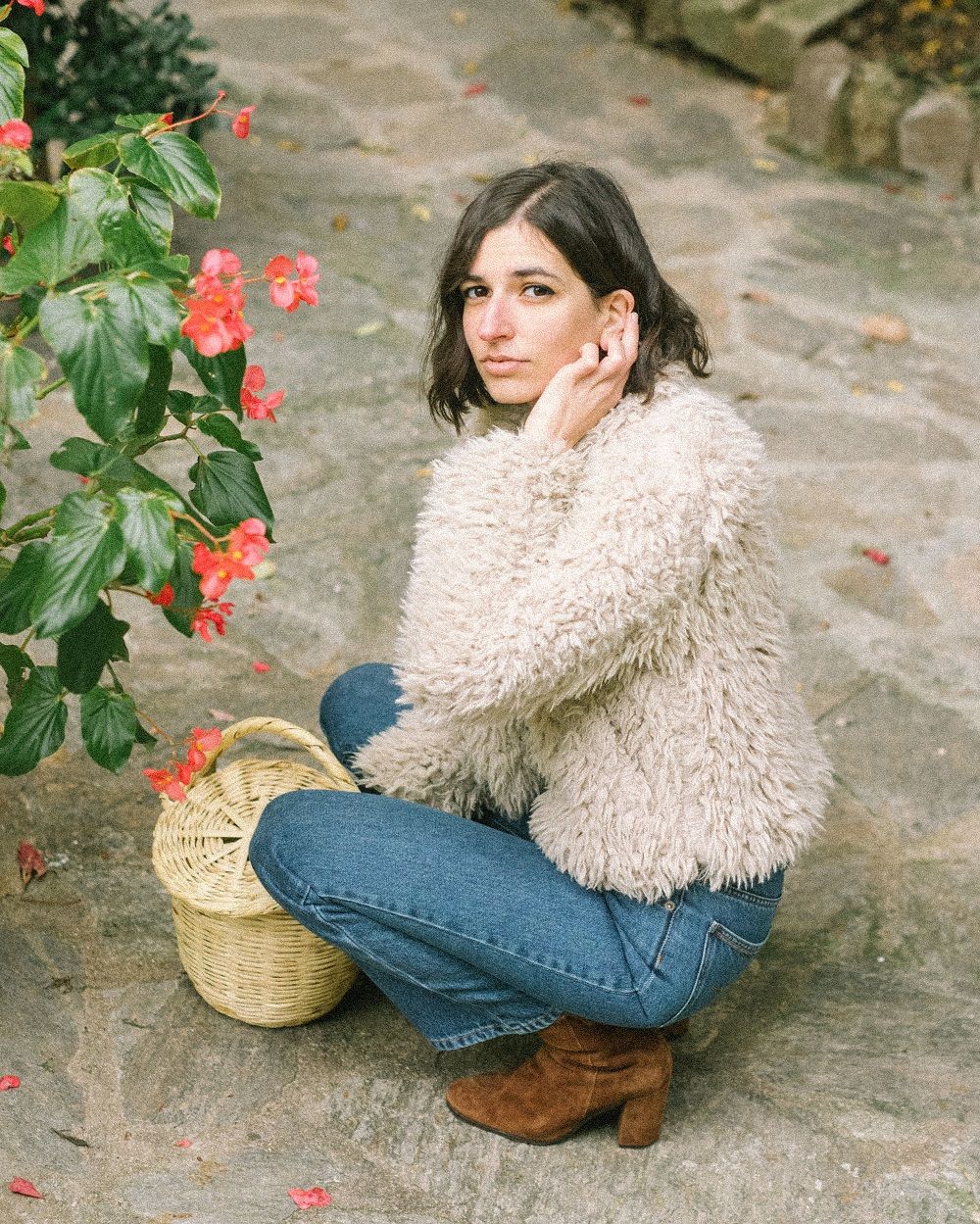 The best fluffy coat to wear all winter long