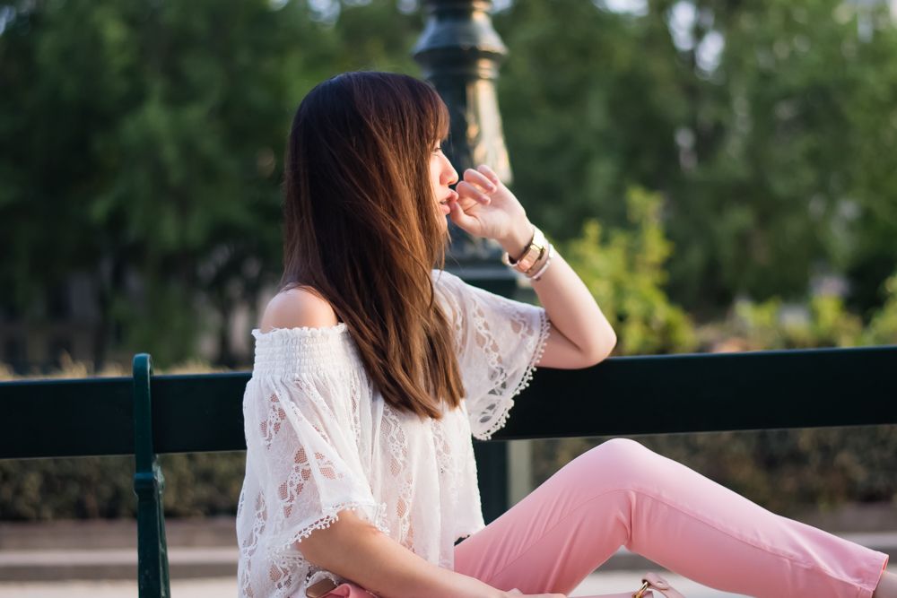 Parisian fashion blogger