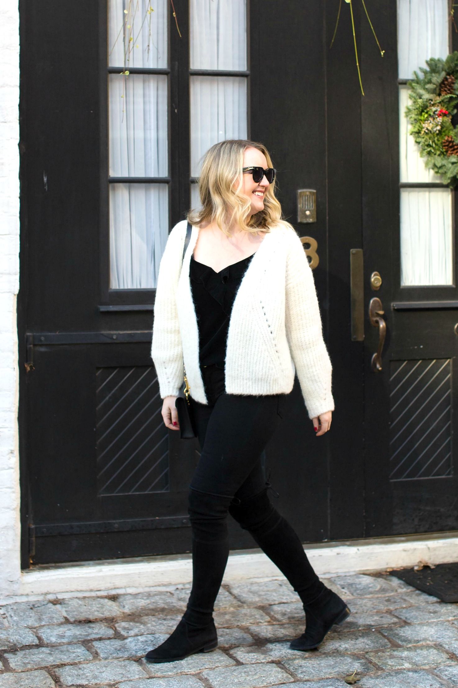Ivory Sezane Cardigan I wit & whimsy